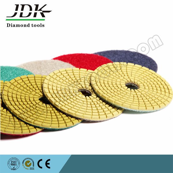 Diamond Flexible Wet Polishing Pads Resin Pad