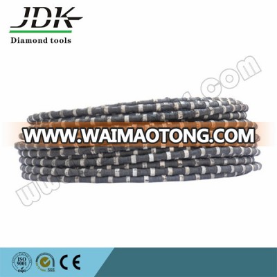 11.5mm Rubber Coated Diamond Wire Saw for Stone Quarry and Reinforce Concrete Cutting